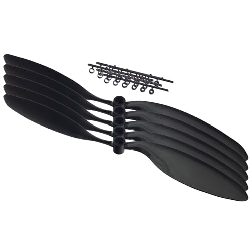 Overdrive-Racing 5X GWS 9x4,7 Luftschraube/Propeller GW/EP9047 228x119 Reduction Propeller Schwarz