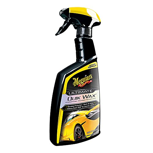 Meguiar's G200916EU Ultimate Quik Spray Wax Sprühwachs -Autopflege- Autowachs mit Abperleffekt - einfache Handanwendung - 473ml