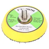 50mm/2in Schleifscheibe Polierpad Luftschleifer Schleifpad Schleifen Polieren Schleifscheibe für Sandpapiermaschine ABS Durchmesser 50mm
