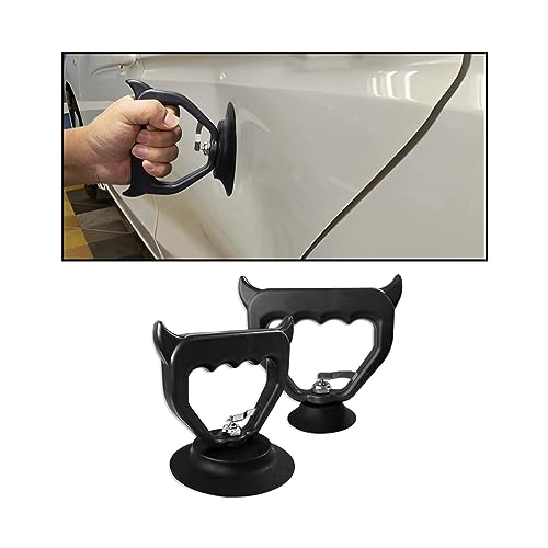 JNNJ Auto Dent Saugnapf, Auto Body Dent Abzieher Ausbau Werkzeug, Schwerlast Dellenentfernung Vakuum Saugnapf Saug Heber, Für Auto Dellen, Handy, Glasscheiben(6cm)