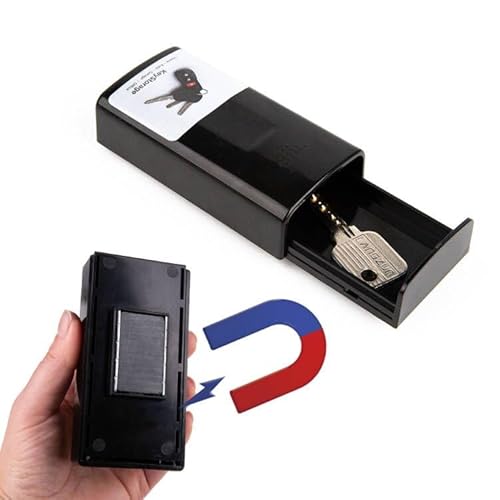 Magnetischer Schlüsselversteck, verstecken Sie einen magnetischen Schlüssel, verstecken Sie einen Schlüssel draußen, magnetische Schlüsselbox für Autos, Wohnmobile, Boote, Häuser, Airbnb-Vermietungen
