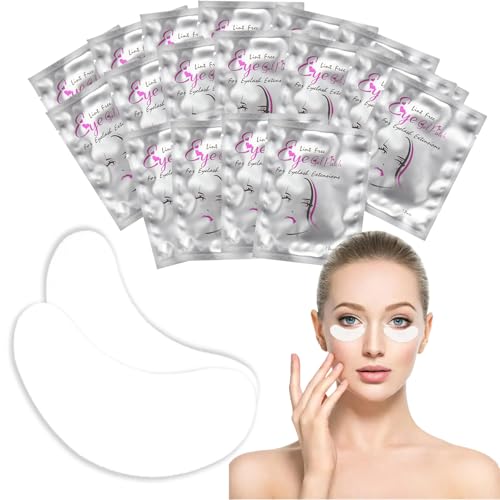 100 Paar Augenpads für Wimpernverlängerung Wimpernpads, Wimpernlifting Wimpern Färben Wimpern Augen Patches Wimpernverlängerung Pad für Pro Salon Individuelle Wimpernverlängerung