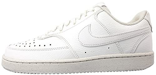 Nike Damen Court Vision Schuhe, White/White-White, 36 EU