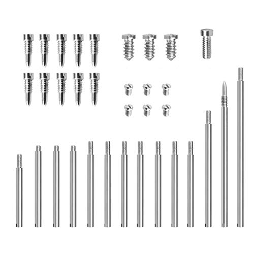 Klarinetten-Reparaturset, 34-teilig, für Klarinetten-Wartung, Reparaturwerkzeug, Ersatzset, Klarinette, Musikinstrument, Zubehör, Klarinetten-Reparatur-Set