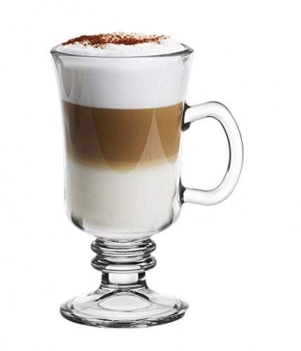 Topkapi 250.670 - Irish Coffee, Punsch, Glühwein, Heiße Schokolade Becher mit Henkel, Modell 44856, ~225 ml, 6 Stück