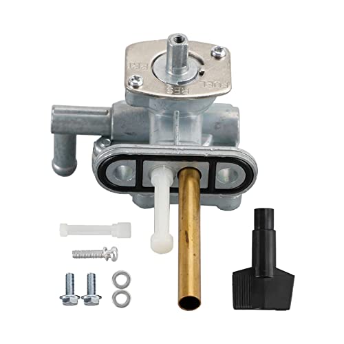 Areyourshop benzinhahn Valve Petcock Aluminium Kraftstoffhahn Direkter Ersatzteilersatz for Suzuki GSF600 GSF1200 44300-26E00, Hochwertig Langlebig fit