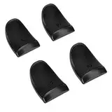 Bewinner L2 R2-Tasten-Extender, verlängerte Manschetten L2 R2-Soft-Touch-Controller, rutschfeste Verlängerung, gutes Griffgefühl, Trigger-Tasten-Extender für (Schwarz)