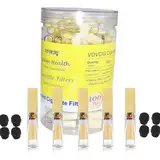 VOVCIG Zigarettenfilter, die Teer und Chemikalien entfernen, verlängern Einweg-Zigarettenfilter, geeignet für normale und 5,5 mm leichte Zigaretten (100 Stück)