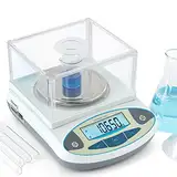 CGOLDENWALL Laborwaage 2000gx0.01g Digitale Präzision Analytische 200-3000g Optional Elektronische Waage mit Windschutzscheibe Schmuck Küche Industriewaagen Wiege- und Zählwaage Kalibriert