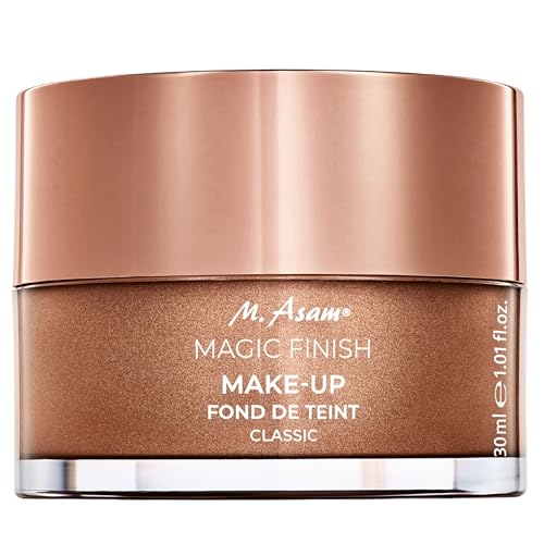 M. Asam Magic Finish Make Up Mousse Classic (30ml), 4-in-1 Primer, Make up, Puder & Concealer, Kaschiert, Gleicht aus, Verschönert & Perfektioniert - Für helle bis mittlere Haut, Vegan