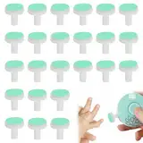 24 Stück Nagelfeile Baby Elektrisch,Baby Feile Elektrische,Baby Nail Trimmer,Grüne Baby-Nagelfeile Elektrische Ersatz,Professionelles Elektrisches Zubehör Nagelklipser Nagel Nagelschleifkopf