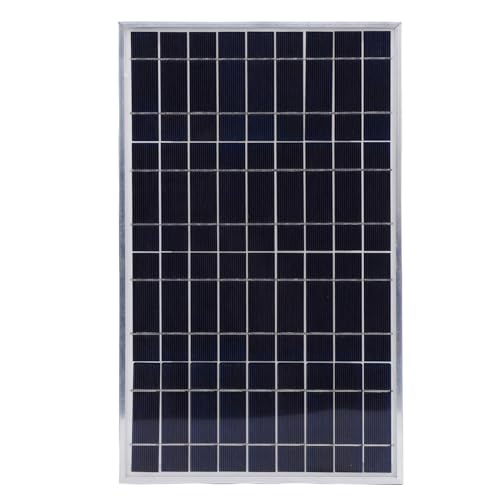 Solar Panel Kit, 100W Aluminiumrahmen Solar Ladegerät Solar Panel Controller Kit Ladung Controller für Wohnmobilauto -Boot