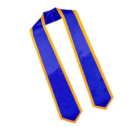 Nbbwwu Abschluss-Ehrenstola, Abschlussstola aus Satin mit Schärpe | Modische, schlichte Abschluss-Ehrenstola, Studenten-Abschlussstola,Vielseitige, einfarbige Unisex-Abschlussstola, Abschlussstola,