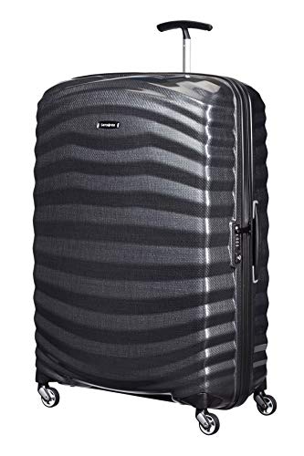 Samsonite Lite-Shock - Spinner XL Suitcase, 81 cm, 124 L, Black (Black)