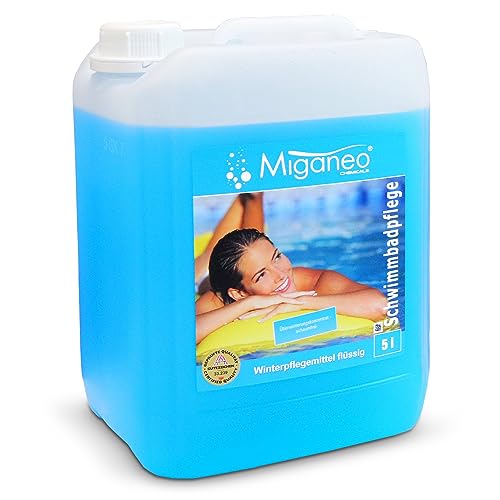 Miganeo Winterpflegemittel/Überwinterungskonzentrat 5 Liter - Algenverhütung | pH-Stabilisierung | Kalkverhütung