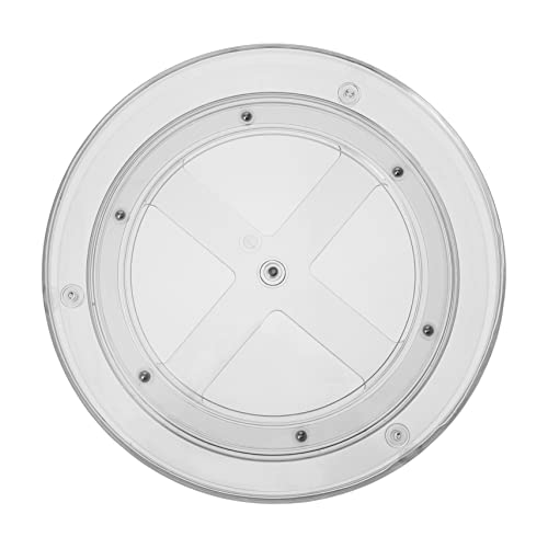 Veemoon 1Stück Multifunktionales Rotierendes Regal für Badezimmer Tabletop Organizer für Kosmetik Gewürze Haushaltsutensilien Kompakte Robuste Aufbewahrungslösung