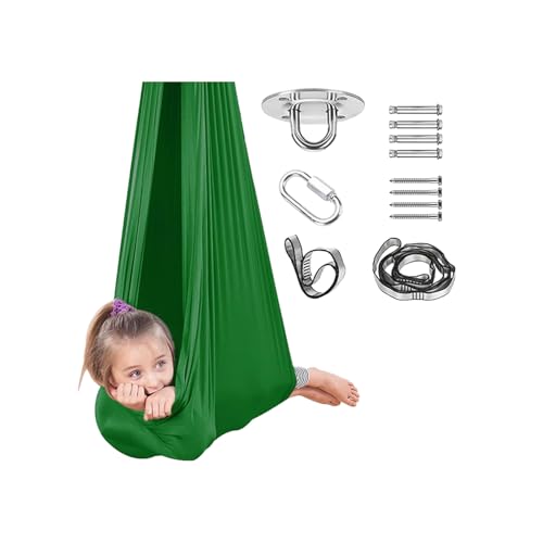 Sinnes-Schaukel Indoor - Kompakte Sensorikschaukel | Multifunktionale Verstellbare Beruhigungshilfe Für Entspannung, Meditation Und Ruhiges Spielen In Kinderzimmern Und Spielräumen