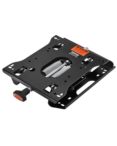 VEVOR Sitzfederungssatz 460x325x70 mm, universelle Luftfederung für Zero-Turn-Rasenmäher, einstellbares Traktor-Sitzfederungssatz, kompatibel mit Gabelstapler- und Bulldozersitz