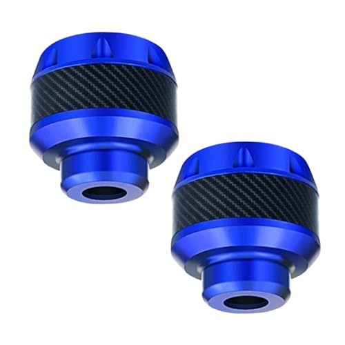 Motorcycle Frame Sliders, 2X Aluminum Alloy Front Fork Frame Sliders, Sturdy ABS, Protective Caps Motorbike Guard Pads, Protection for Most Moped Scooters, Road Safety and Daily Riding