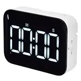 Digitalküchen -Timer, Lautes Alarm mit 4 '' Großem LCD -Display, 99 -m -Countdown, Magnet -Countdown -Timer Zum Kochen, Yoga, Klassenzimmertimer