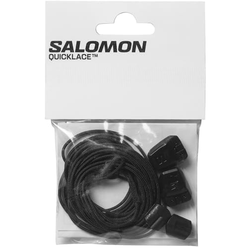 Salomon Quicklace Schnürsenkel-Set für Trailrunning-, Wander- und Skischuhe