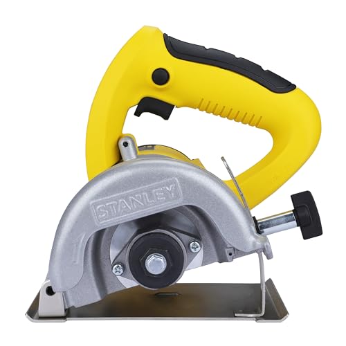 STANLEY Marmorschneider STSP125 1320W 125mm Fliesenschneidemaschine (Gelb und Schwarz)