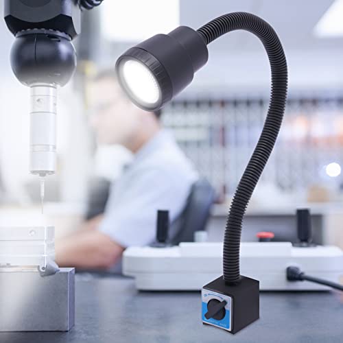 Magnetisches Arbeitslicht Maschinenlampe 5W LED Drehmaschine Lampe Flexibel Arm Wasserdicht Licht für Drehmaschine CNC Fräsen Bohrmaschine Nähmaschine