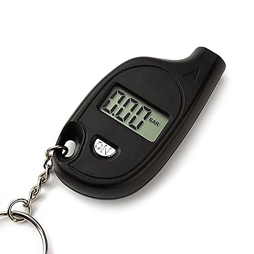 iTimo Auto Motorrad Reifendruck Digital Meter Tester Reifendruckmesser Mini Diagnosewerkzeug Schlüsselanhänger Auto Detektor LCD Display