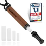 F.MERZCA® Premium 2.0 Rauchentwöhnung Kette mit 20 Gratis Filtern – Individuell einstellbarer Widerstand und authentisches Rauchgefühl für effektives Rauchen Aufhören, Raucherentwöhnung Hilfsmittel