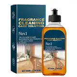 Bodenreiniger, 100 ml, Bodenduft, hygienische Reinigung, hygienischer Fliesenbodenschutz und Pflegelösung, hellt, poliert, vielseitig einsetzbar für Holz, Fliesenböden