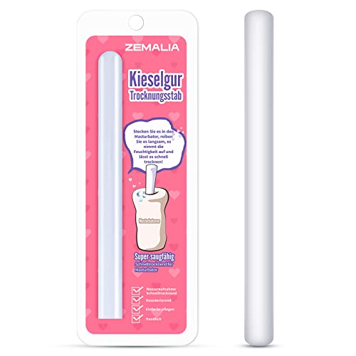 ZEMALIA Wasserabsorbierung-Stick für Masturbator Cup und Realistische Masturbatoren Sexspielzeug Sexpuppe,Schnelltrocknendes und Desodorierende antibakterielle Pflege