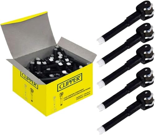 Feuerstein 5 x Clipper Feuerzeug Ersatzrad Pokey Bit Ersatzschaft Standardgröße Barrel Komponente Fix Zündproblem Klassischer Beleuchtungsmechanismus Rauchen UK Kostenlose P & P