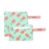 Ecoright Wiederverwendbare sandwich beutel & snack bag für kinder, Männer, Frauen, Zero Waste & food Safe snackbeutel - 2er Set