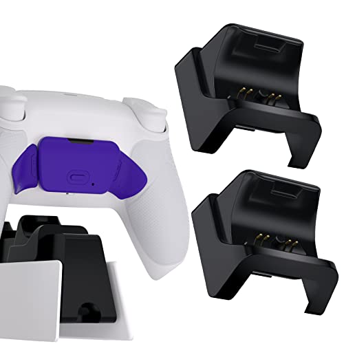 eXtremeRate RiseDock Lade-Verlängerung-Ständer für ps5 Controller,Ladestation Extender Halter RISE&RISE4 Remap Kit,Charging Station Dock Stand Zubehör für ps5 für HEXGAMING Rival & Ultimate Controller