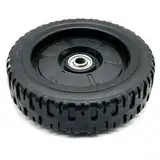 1 Packung Rasenmäher Vorderräder und Hinterräder Ersatzteil für Schubmäher, 17.8 cm/20.3 cm/10 Zoll Selbstfahrender Rasenmäher