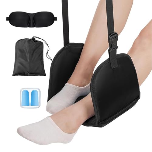Limeow 1 Stück Fußstütze Büro Fußstütze Flugzeug Flugzeug Gadgets Flugzeug Fußstütze Fußablage Fußstütze Schreibtisch Fußhängematte Schreibtisch Fußablage Fußstützen für Reisen,Fliegen und Tourismus