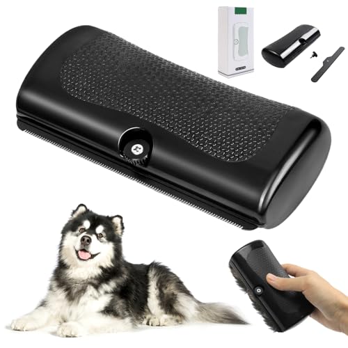 MCTNCT Pfotenmond Fellwunder Bürste, Fellwunder Bürste Hund, Hunde Bürste Pet Care Brush Mit Komfortgriff, Hundebürste, Pfotenstern Bürste für Hunde Katzen und andere Haustiere