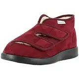 VAROMED Genua Winter Gesundheitsschuhe Damen & Herren Bordeaux I Gr. 39 I Mit Schurwolle warm gefütterte orthopädische Schuhe für geschwollene Füße I Made in Germany