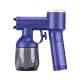 Kabelloses Bräunungsgerät, wiederaufladbar, Handsprühpistole, Blau, Deluxe-Set, Selbstbräuner mit Tragetasche für Zuhause, Bräunungssalon, Selbstbräuner, Selbstbräuner