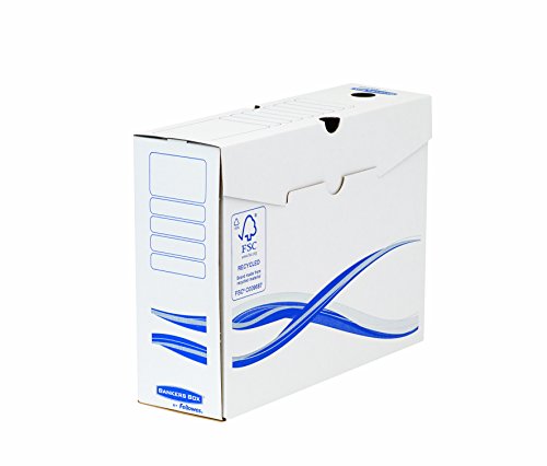 Bankers Box 4460103 Archivschachtel 10-er Pack A4+ Format, 80 mm