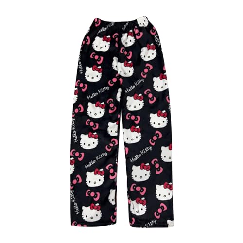 Pyjama Hose Pyjama Hose Halloween Hose Pyjama Pyjama Hose Xxs Anime Hose Y2k Halloween Hose Damen Pyjamahose Generic Fall Cute Cartoon Herbst Warm Pyjama Hose
