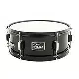 Fame First Step Snare Drum, 14"x5,5", Piano Black, Hochwertiges Mischholz, Aluminium-Hardware, Robuste Stahlspannreifen, Ideal für Schlagzeug-Anfänger"