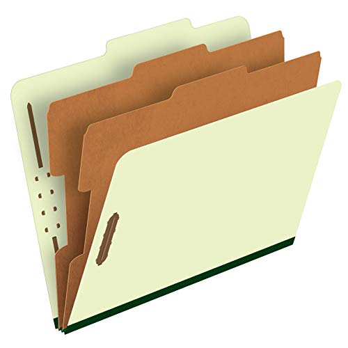 Pendaflex Klassifizierungsmappen - 2 Trennblätter, hellgrün, Brief, 10/BX (17173)