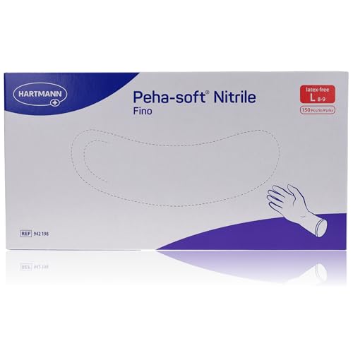 Hartmann Peha Soft Nitril Fino T8-9 L, 150 Stück