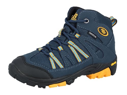 Brütting Unisex Kinder Ohio High Cross-Laufschuh, marine/orange, 38 EU