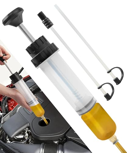 Flaconi Ölabsaugpumpe Auto,200ml Ölabsaugpumpe,handpumpe,Ölwechsel Set,Getriebeöl Einfüllgerät,Ölpumpe Bremsölspritze Auto Lieferung Handpumpe,Geeignet für Motor,Getriebe und Kühlflüssigkeit
