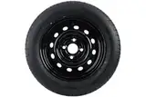 Unitrailer Komplettrad 155/70 R13 4x100 mit schwarzer Felge
