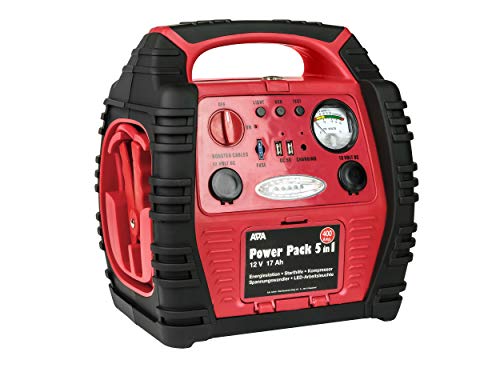 APA 16547NV Power Pack 5in1 Mobile Starthilfe, Spannungswandler, Kompressor