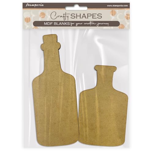 Stamperia KLSM03 Crafty Shapes, Brown, 20 x 0,5 x 16 cm
