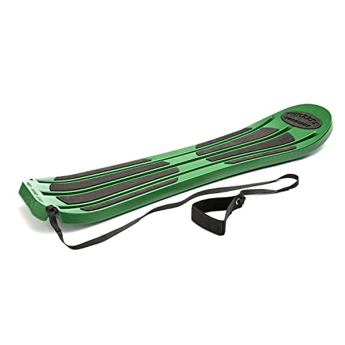 Teezzee Kinder-Snowboard, perfektes Snowskate, Surfen am Rodel Hügel (The Green Villain)